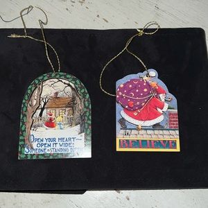 Mary Engelbreit 3D gift tags or Christmas ornaments
